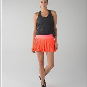 Lululemon pleat to street skort size 8